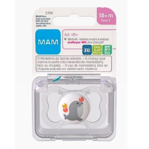 MAM BABY CHUPETA AIR 18+ MESES NEUTRA x 1