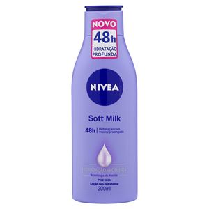 NIVEA BO SOFT MILK LOCAO PELE SECA 200 ML x 1