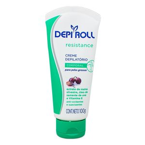 DEPI ROLL RESISTAN CREME DEPILATORIO CORPORAL PELOS GROSSO 100 G x 1