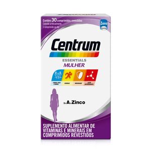 CENTRUM ESSENTIALS COMPRIMIDO REVESTIDO MULHER x 30