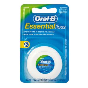 ORAL-B PRO SAUDE FIO DENTAL ESSENTIAL FLOSS MENTA 25 M x 1