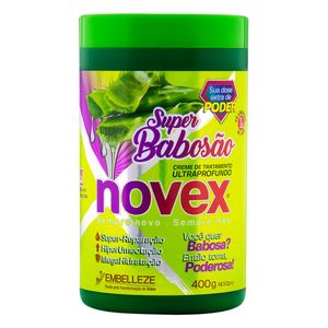 NOVEX CREME DE TRATAMENTO SUPER BABOSAO 400 ML x 1