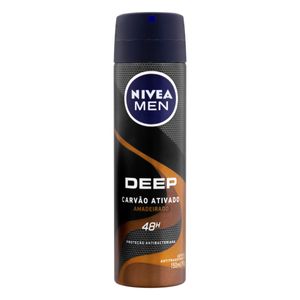 NIVEA MEN AEROSOL DEEP AMADEIRADO 150 ML x 1