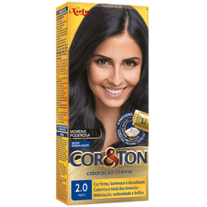 CORETON CREME PRETO 2.0 50 G x 1