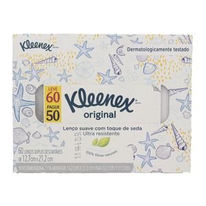 KLEENEX LENCO BOX LEVE 60 PAGUE 50 x 60
