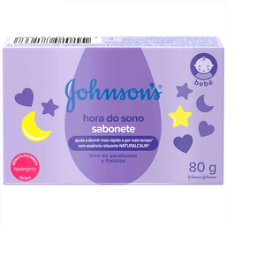 JOHNSONS BABY SABONETE BARRA HORA DO SONO 80 G x 1