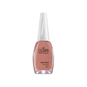 COLORAMA ESMALTE LIQUIDO RENOVACAO NU CREMOSO CHIC PELE 8 ML x 1