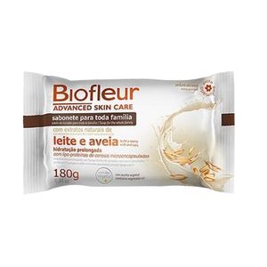 BIOFLEUR SABONETE SABONETE LEITE AVEIA 180 G x 1