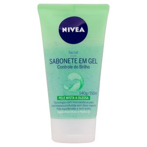 NIVEA VISAGE SABONETE GEL LIMPEZA REFRESCANTE PELE MISTA / OLEOSA 150 ML x 1