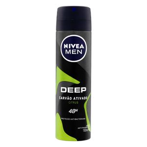 NIVEA MEN AEROSOL DEEP CITRUS 150 ML x 1