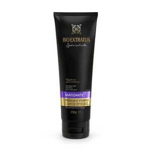 BIO EXTRATUS MASCARA CAPILAR MATIZANTE VIOLETA BRILHO PLATINADO 250 G x 1