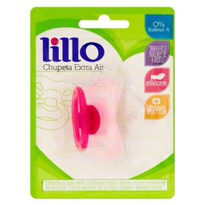 Chupeta Silicone Extra Air Lillo Rosa Nº 2
