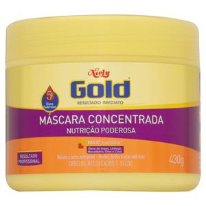 NIELY GO P SHAMPOO MASCARA CAPILAR CONCENTRADA NUTRICAO PODEROSA 430 G x 1