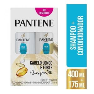 PANTENE SHAMPOO KIT BRILHO EXTREMO SHAMPOO 400ML + CONDICIONADOR 175ML 575 ML x 1