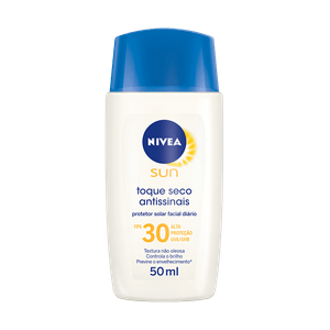 NIVEA SUN CREME PROTETOR SOLAR FACIAL ANTISSINAIS FPS60 50 ML x 1