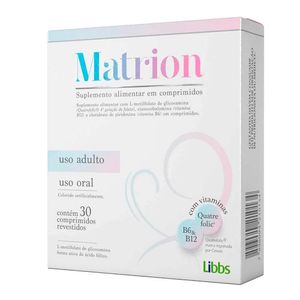 Polivitaminico Matrion para Gestantes 30 comprimidos