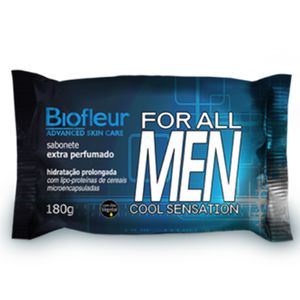 BIOFLEUR SABONETE SABONETE EM BARRA FOR MEN - REF 2000102 180 G x 1