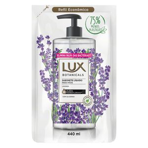 LUX BOTANICALS SABONETE LIQUIDO PARA AS MAOS GLICERINA E OLEOS HIDRAFLORAIS ERVA 440 ML x 1