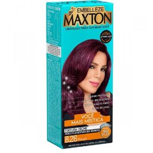 MAXTON KIT COLORACAO RUIVA MISTICA MARSALA 8.26 x 1