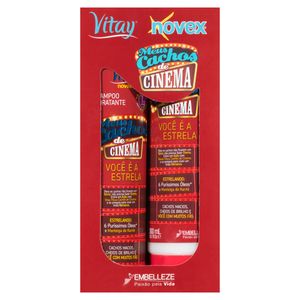 NOVEX VITAY KIT SHAMPOO+CONDICIONADOR MEUS CACHOS DE CINEMA 300ML CADA 600 ML x 1