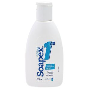 SOAPEX SABONETE LIQUIDO 1% 120 ML x 1