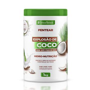 BELEZA NATURAL CREME PARA PENTEAR EXPLOSAO DE COCO 1 KG x 1