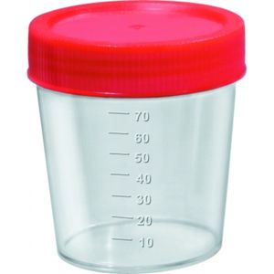 J PROLAB COLETOR UNIVERSAL TAMPA VERMELHA COM PA 80 ML x 1