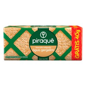 PIRAQUE BISCOITO AGUA E GERGELIM 240 G x 1