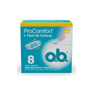 OB PRO COMFORT ABSORVENTE INTIMO MEDIO x 10