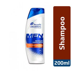 HEAD E SHOULDERS SHAMPOO HOMEM PREVENCAO QUEDA 200 ML x 1