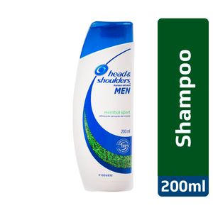 HEAD E SHOULDERS SHAMPOO MENTOL REFRESCANTE 200 ML x 1