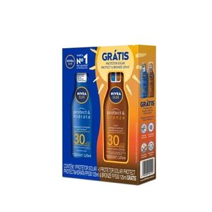 KIT PROTETOR SOLAR NIVEA PROTEHID GTS PROTEBRONZE FPS30 - 2X1