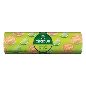 PIRAQUE BISCOITO RECHEADO LIMAO 160 G x 1