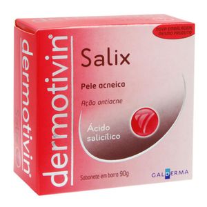 DERMOTIVIN SALIX SABONETE PELE ACNEICA 90 G x 1