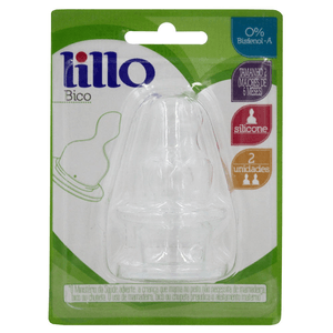 LILLO BICO ORTODONTICO FORMA SILICONE TAMANHO 1 COM x 2