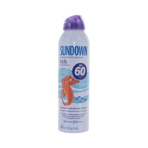 SUNDOWN KIDS SPRAY CONTINUO PROTETOR SOLAR FPS60 150 ML x 1