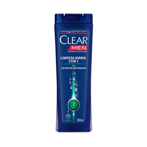 CLEAR ANTICASPA SHAMPOO MEN 2 EM 1 LIMPEZA DIARIA 400 ML x 1