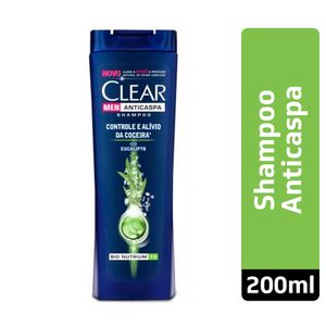 CLEAR ANTICASPA SHAMPOO MEN CONTROLE DA COCEIRA 200 ML x 1