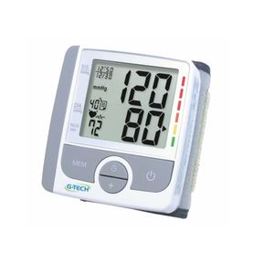 Aparelho medidor de pressao arterial digital de pulso G-Tech GP300