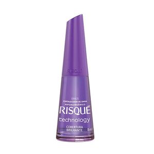 RISQUE TRATAMENTO LIQUIDO COMERCIAL TECHNOLOGY COBERTURA BRILHANTE 8 ML x 1
