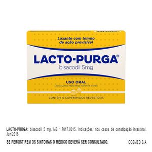 Lacto-Purga 5mg 16 comprimidos