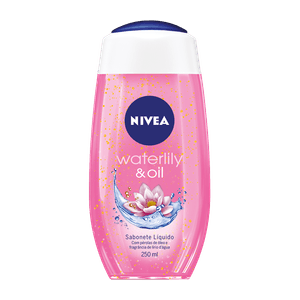 NIVEA SABONETE LIQUIDO WATER LILLY OIL 250 ML x 1