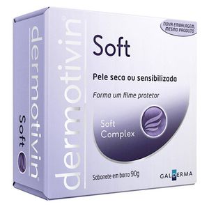DERMOTIVIN SOFT SABONETE BARRA 90 G x 1