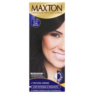 MAXTON KIT TINTURA PRETO 2.0 125 G x 1
