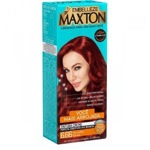 MAXTON KIT TINT. CREME VERMELHO FESTIVO 6.66 125 G x 1