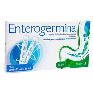 Probiotico Enterogermina 10 Frascos De 5ml Cada