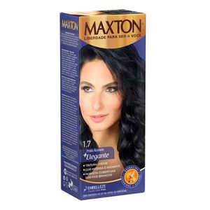 MAXTON KIT TINTURA CREME PRETO AZULADO 1.7 125 G x 1