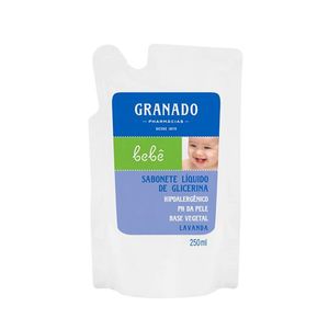 GRANADO BEBE SABONETE LIQUIDO REFIL LAVANDA 250 ML x 1