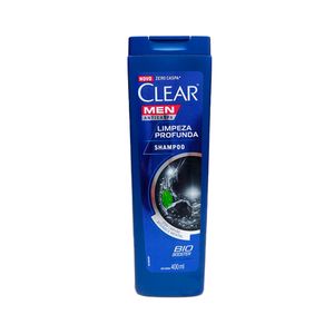 Shampoo Clear Men Sport Limpeza Profunda 400ml
