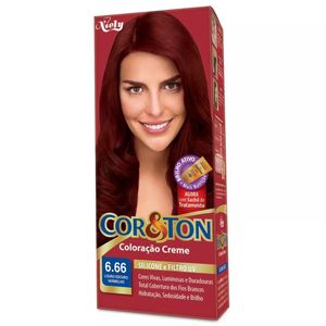 CORETON TINTURA CREME LOIRO ESCURO VERMELHO 6.66 50 G x 1